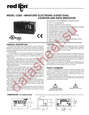 CUB5B000 datasheet  